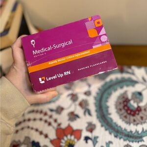 Level Up RN Medical-Surgical Flashcards NCLEX study material